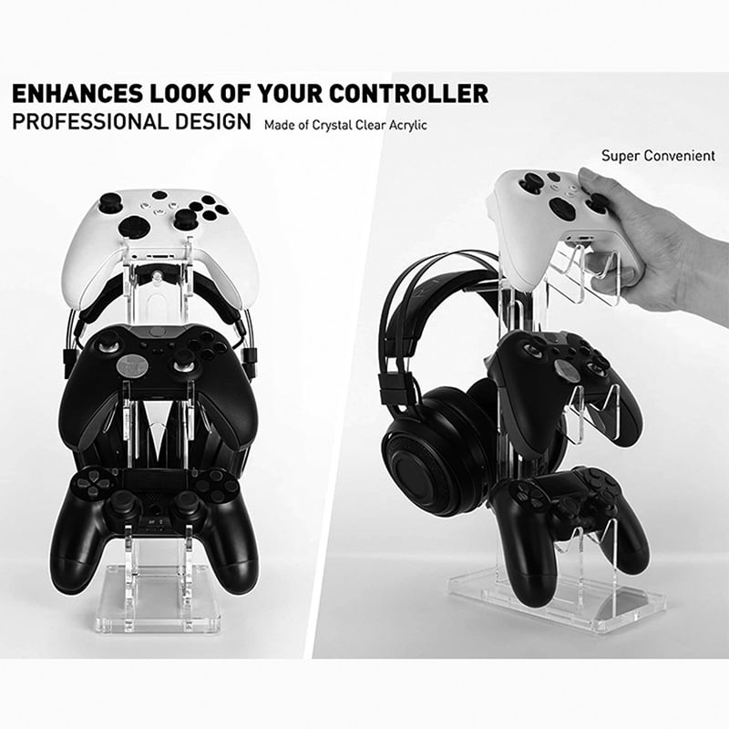 💥3-Layer Universal Game Controller/Headset Stand