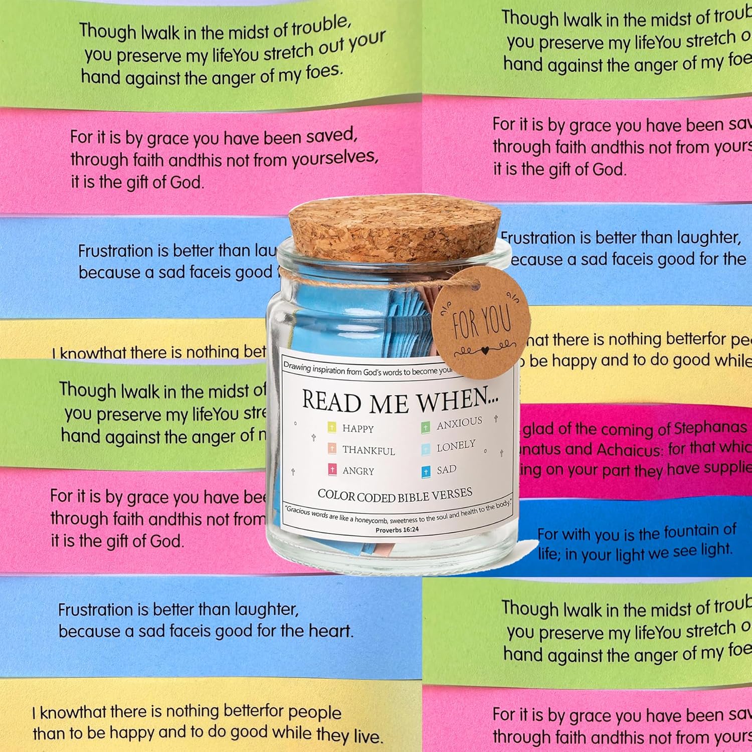 Bible Verses in a Jar