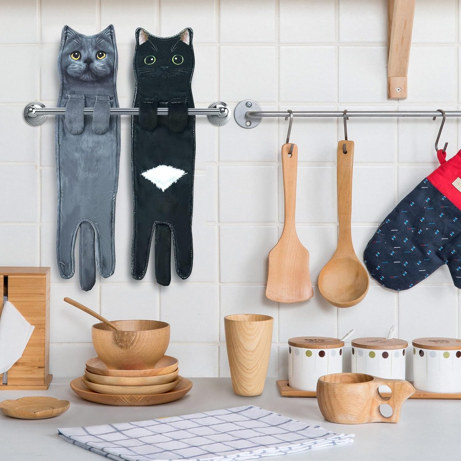 Cute Cat Absorbent Towel