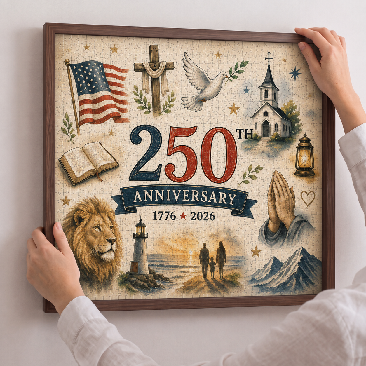 USA 250th Anniversary Jigsaw Puzzle
