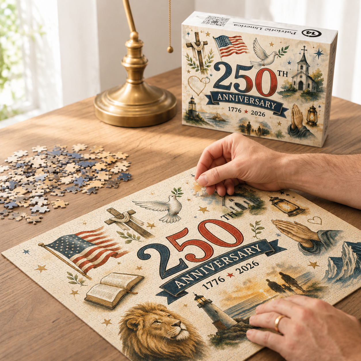 USA 250th Anniversary Jigsaw Puzzle