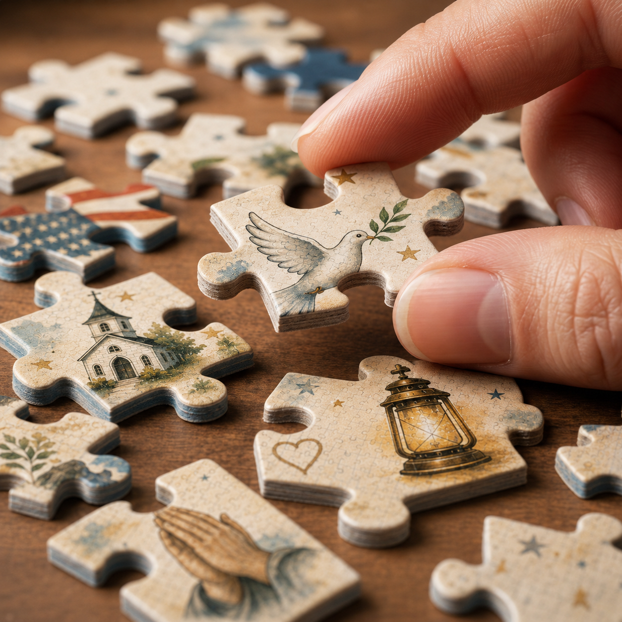 USA 250th Anniversary Jigsaw Puzzle