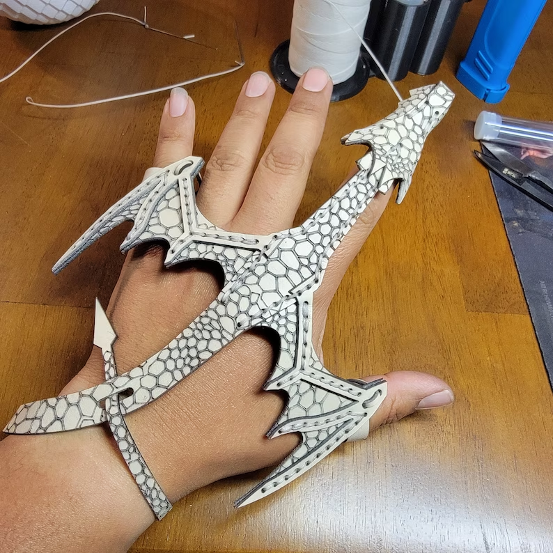 🐉Leather Hand Dragon Bracelet🐉