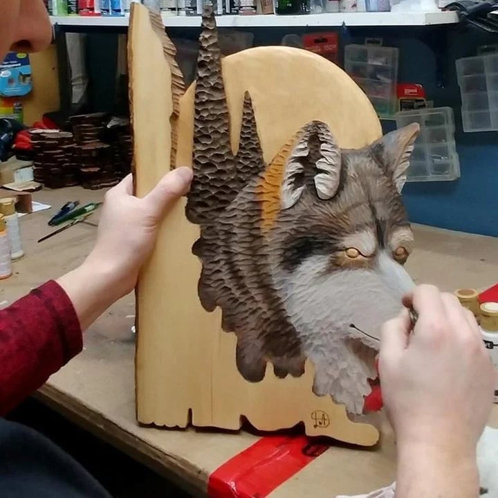 🌲 Animal Carving Crafts Wall Decor(Buy 2 Free Shipping)