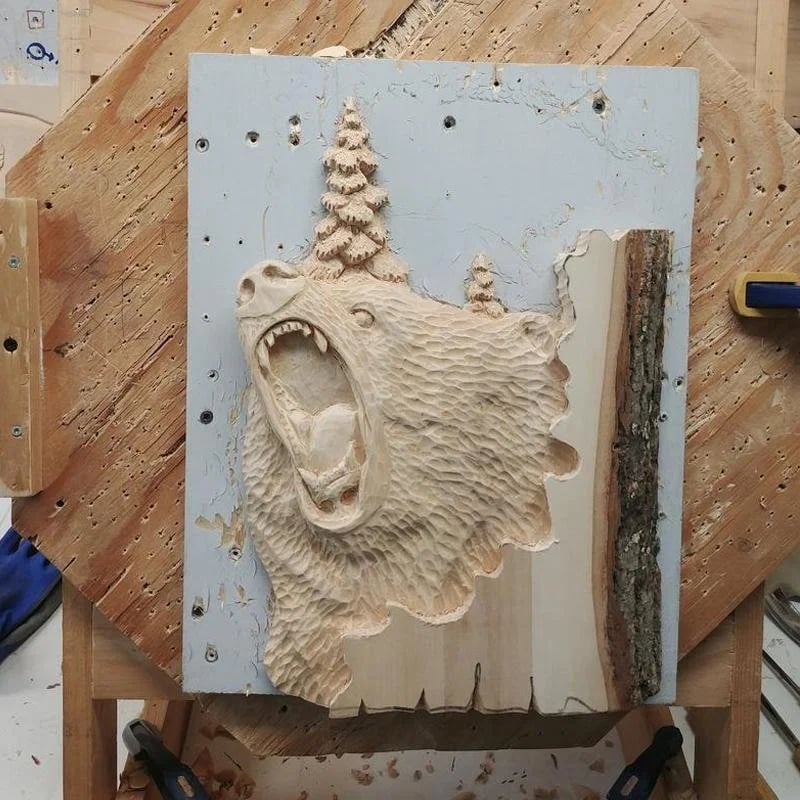 🌲 Animal Carving Crafts Wall Decor(Buy 2 Free Shipping)