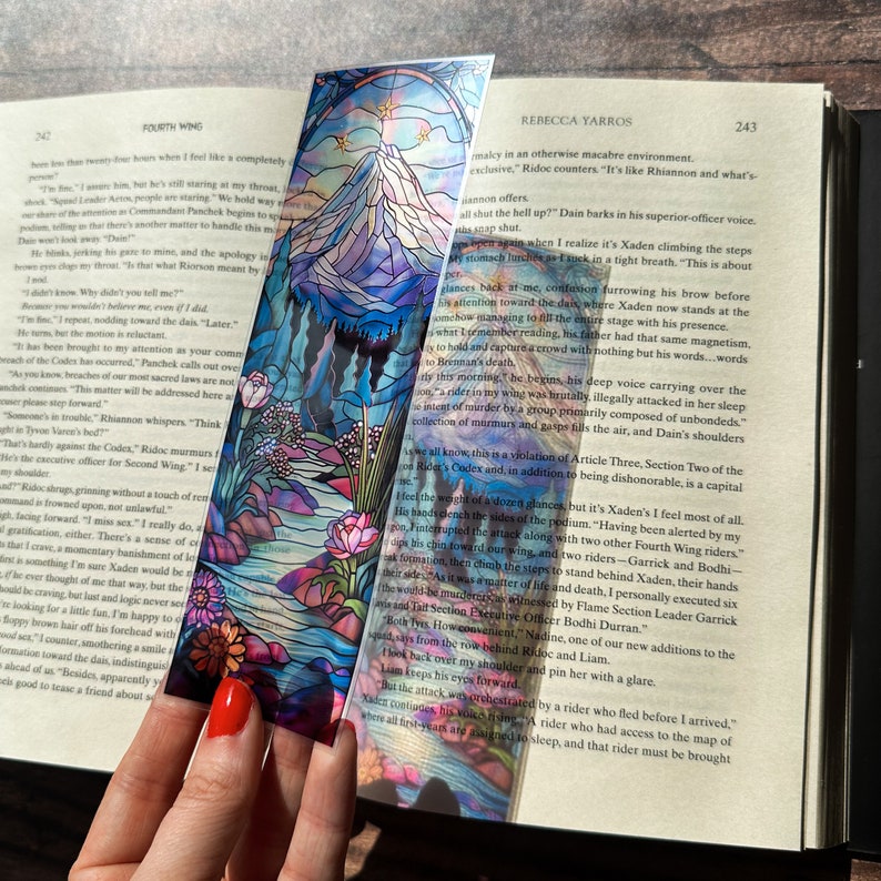 Velaris Stained Glass Bookmarks