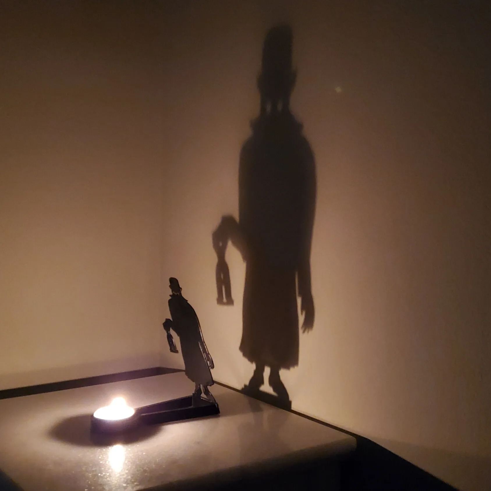 🕯️Tealight Shadow Caster - Halloween Tea Light Holder