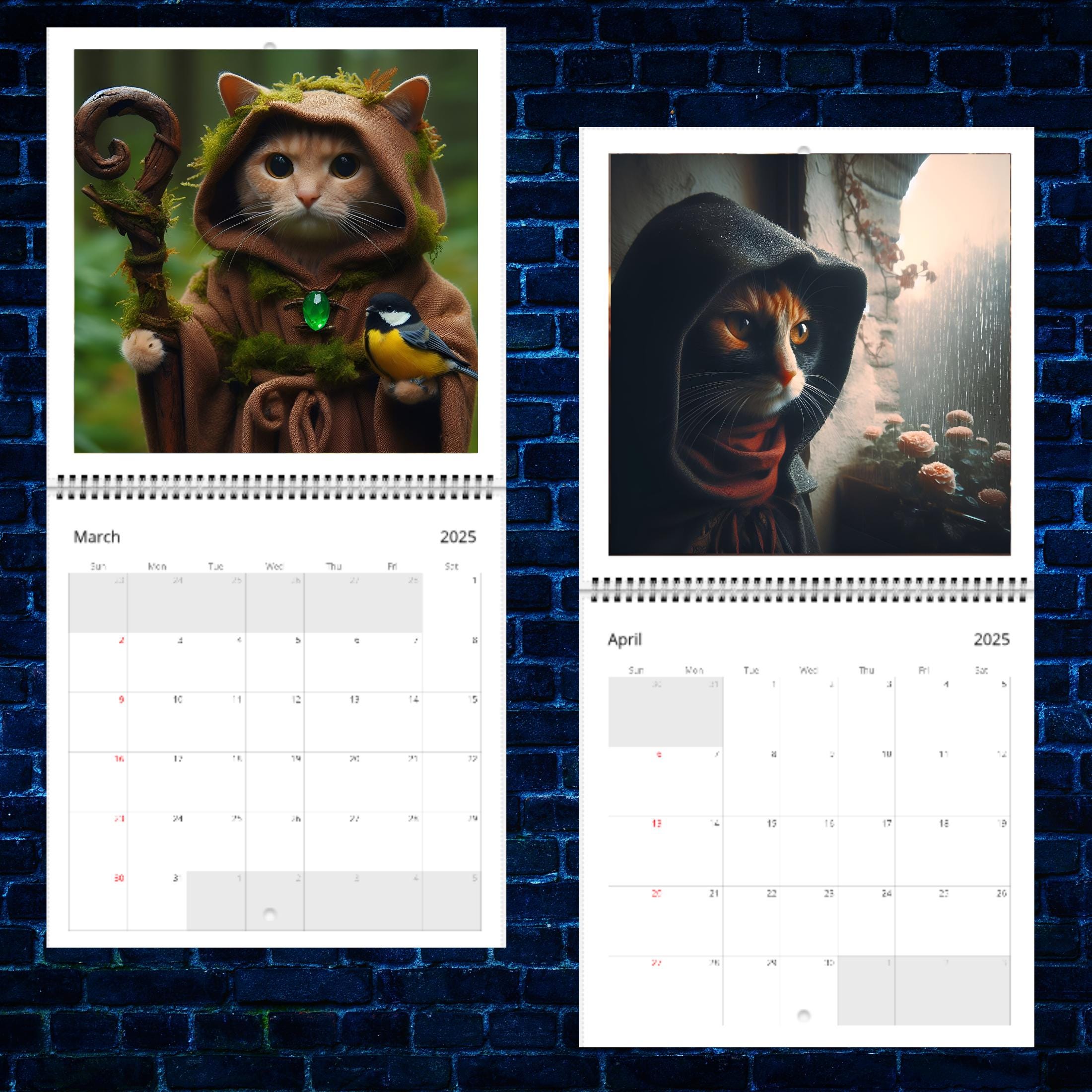 Weird Medieval Quest Cats Calendar 2025๐ฑ Quest Calendar 2025