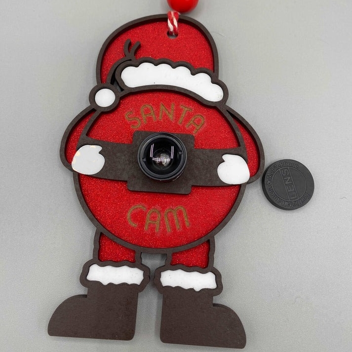 Santa Cam Ornament