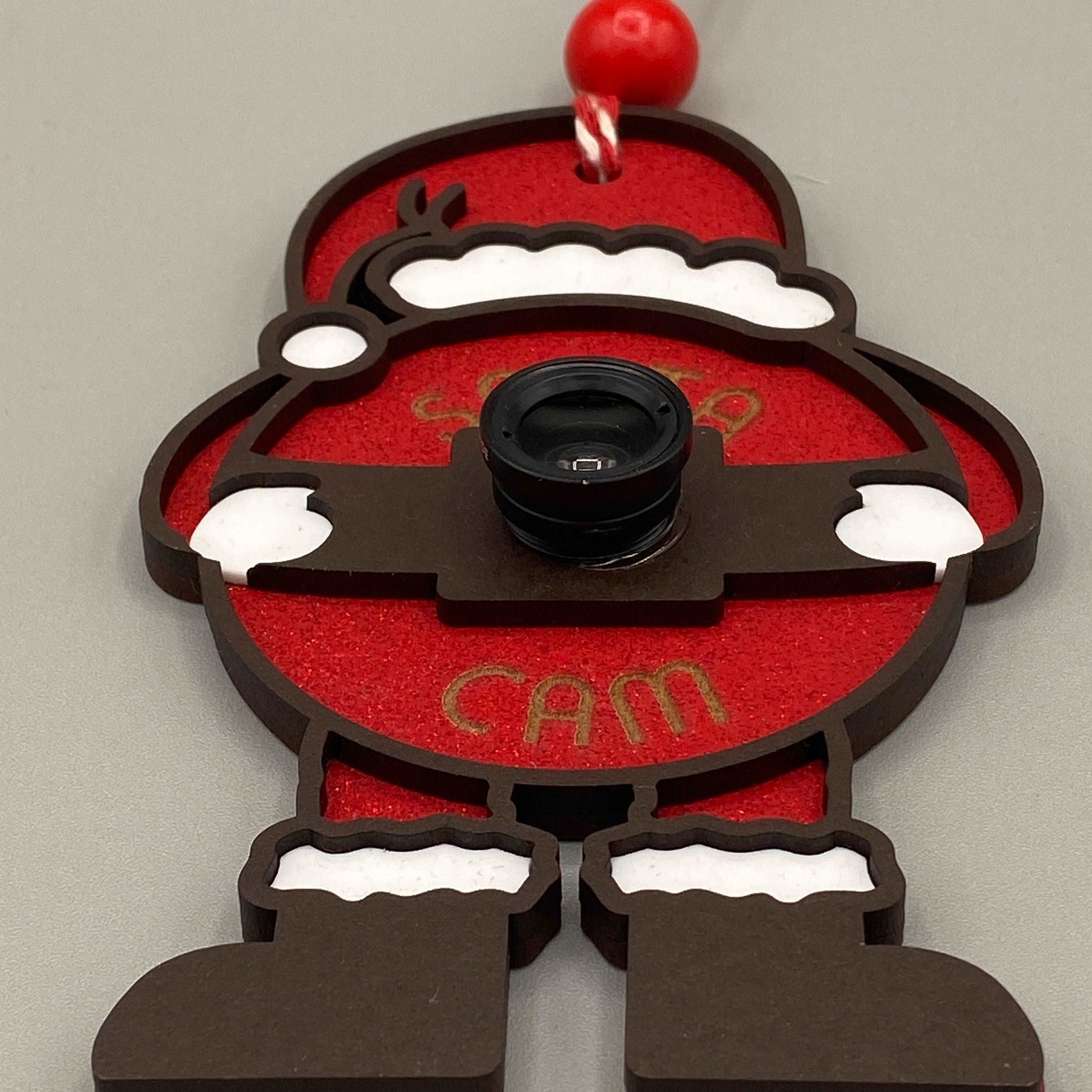 Santa Cam Ornament