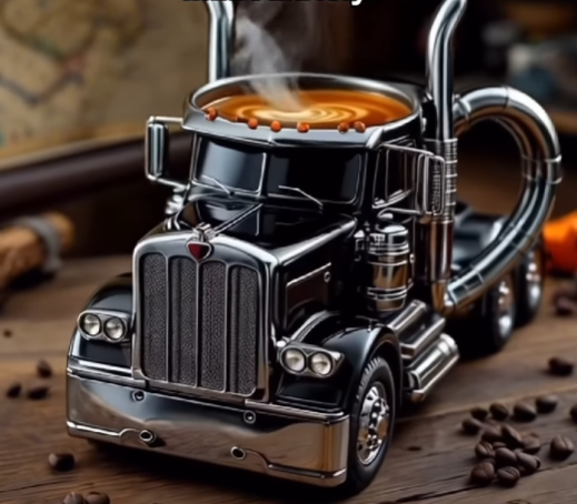 🌲2024 Christmas Hot Sale 🔥-Semi-Truck Coffee Mugs