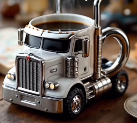 🌲2024 Christmas Hot Sale 🔥-Semi-Truck Coffee Mugs