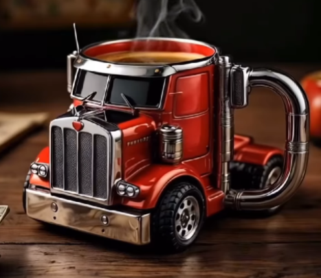🌲2024 Christmas Hot Sale 🔥-Semi-Truck Coffee Mugs