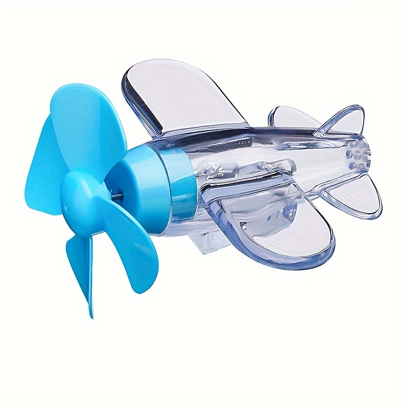 Wind-Powered LED Airplane Propeller