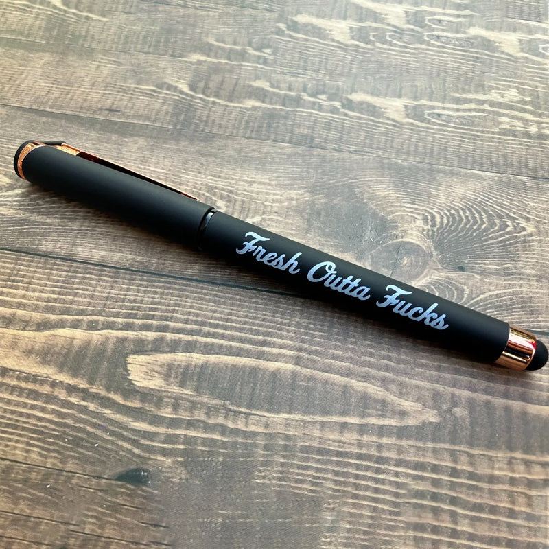 💥Last Day Promotion 50% OFF💝 Fresh Outta Fucks Pad and Pen