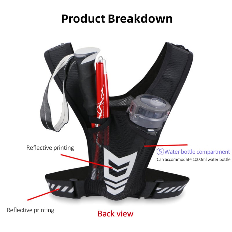 Ultralight running vest