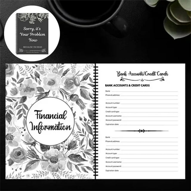 End of Life Planning Organizer Workbook