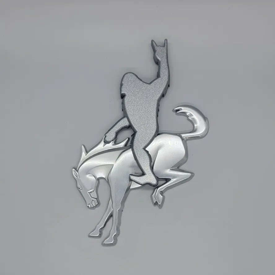 🎉Buy 2 Get 1 Free🐎Add-a-Squatch with ROCK-ON! Gesture - Sasquatch Riding Bronco🦍🤘