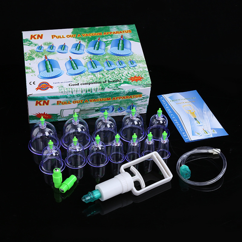Portable Cupping Set - for body relaxation, health care and massage therapy