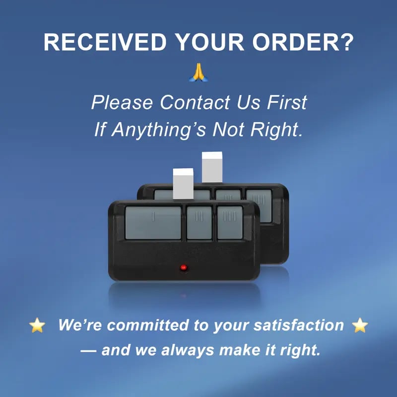 893MAX Universal Remote Garage Door Opener for Chamberlain Liftmaster Craf