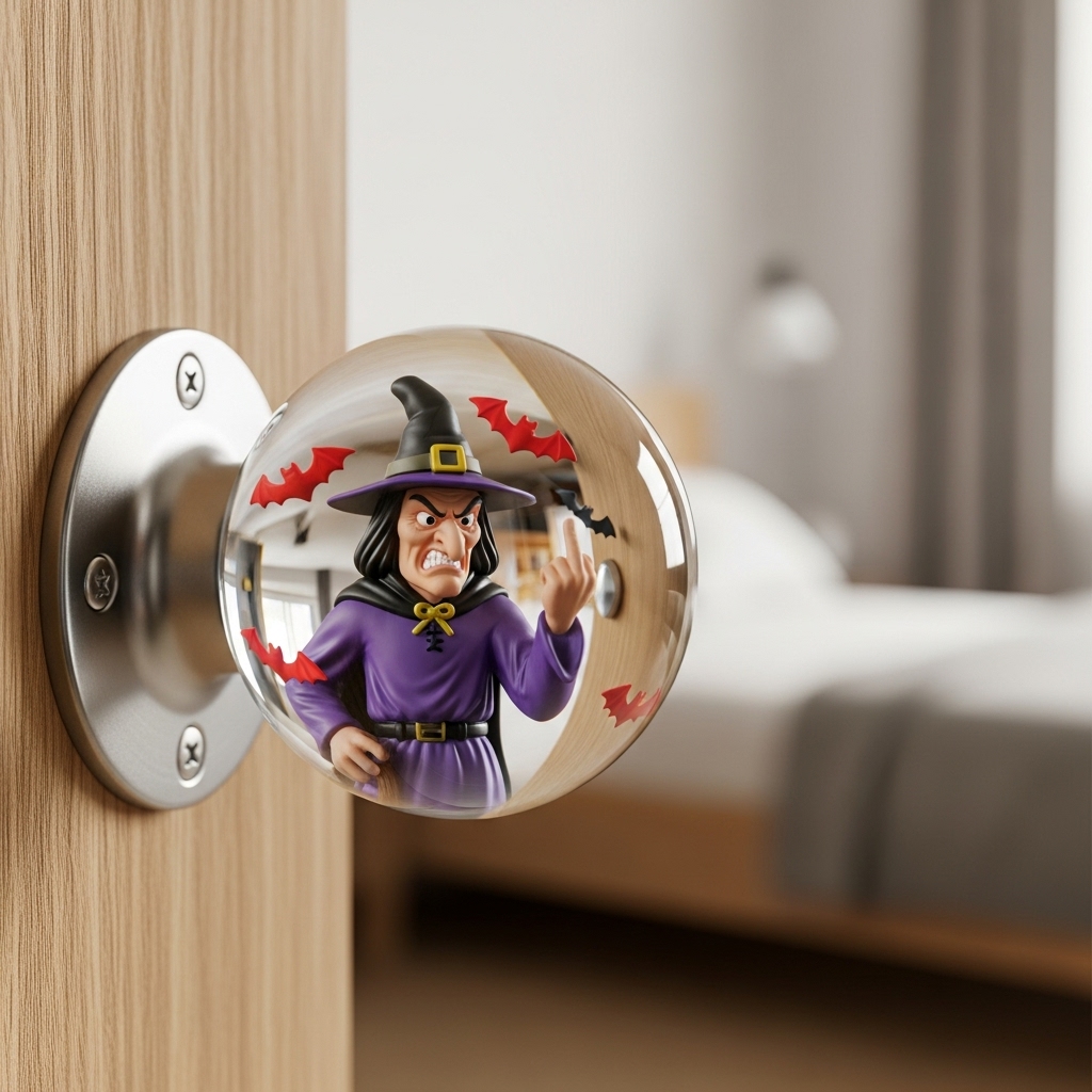 Halloween Middle Finger Door Knob