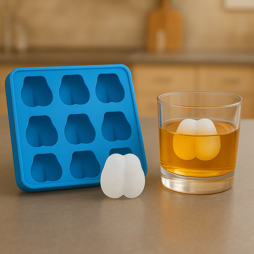 Funny Butt & Skull Ice Cube Mold