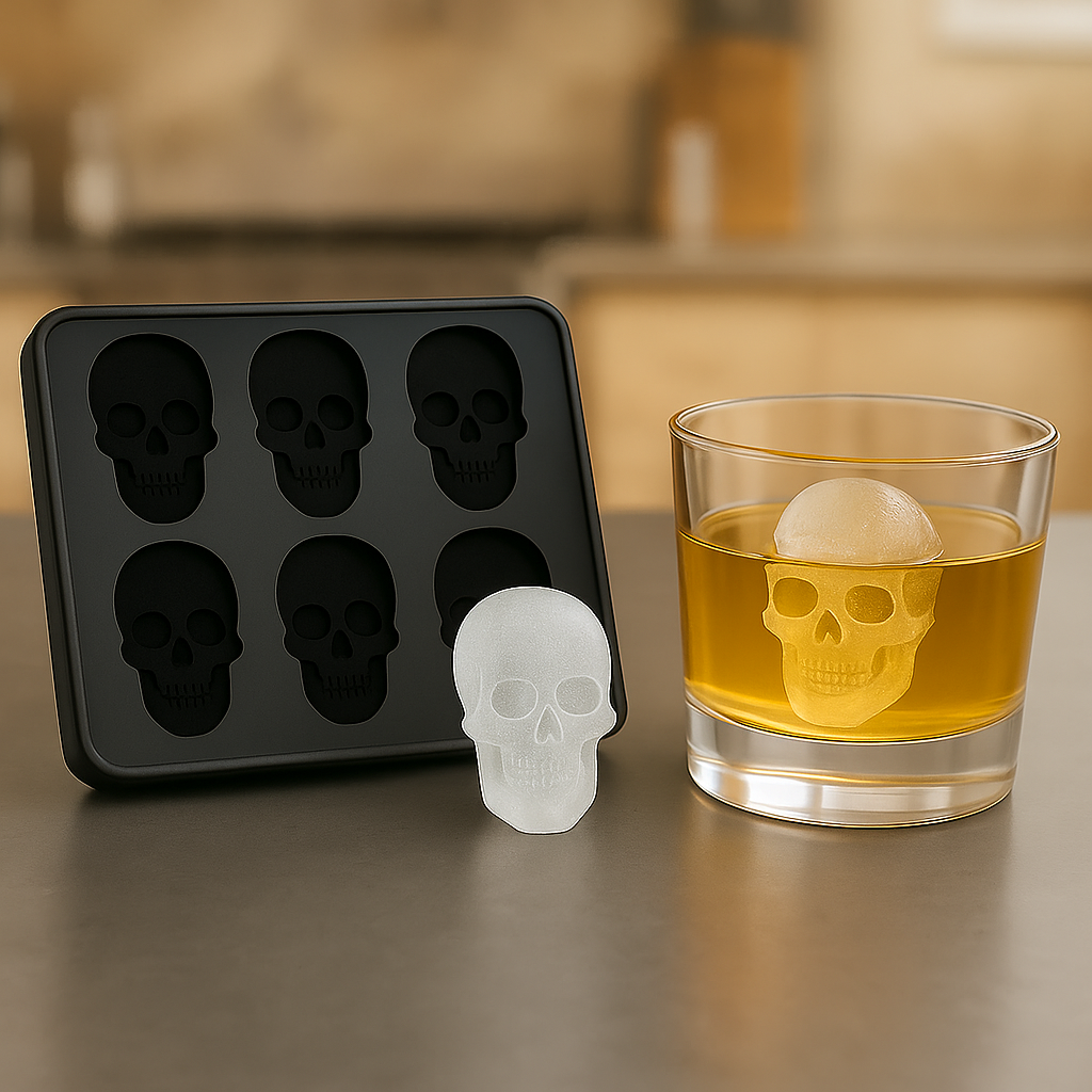 Funny Butt & Skull Ice Cube Mold