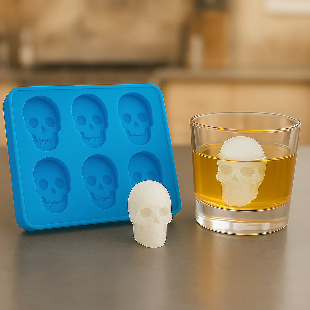 Funny Butt & Skull Ice Cube Mold