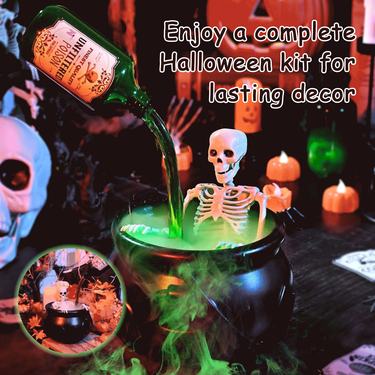 🔥Hot Sale 49% OFF - Halloween Witch Cauldron