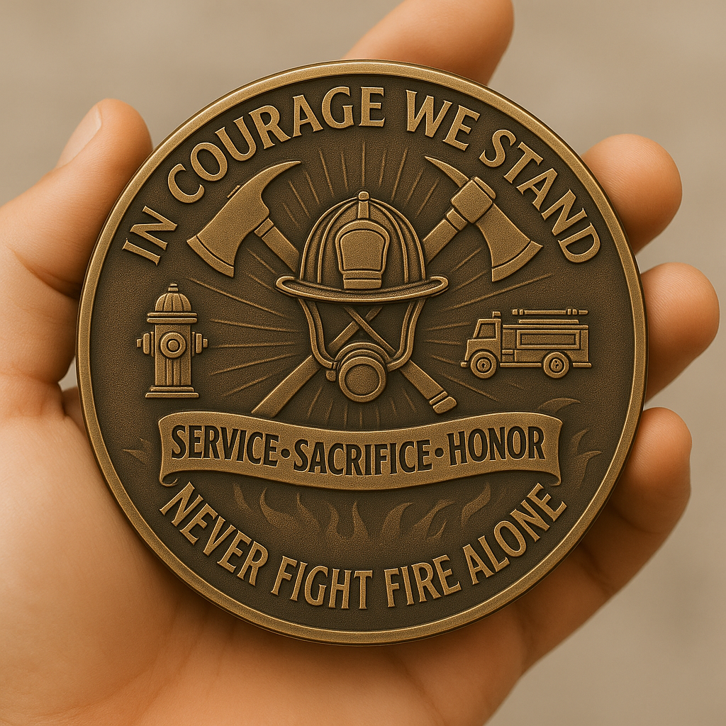 Firefighters Blessing Coin