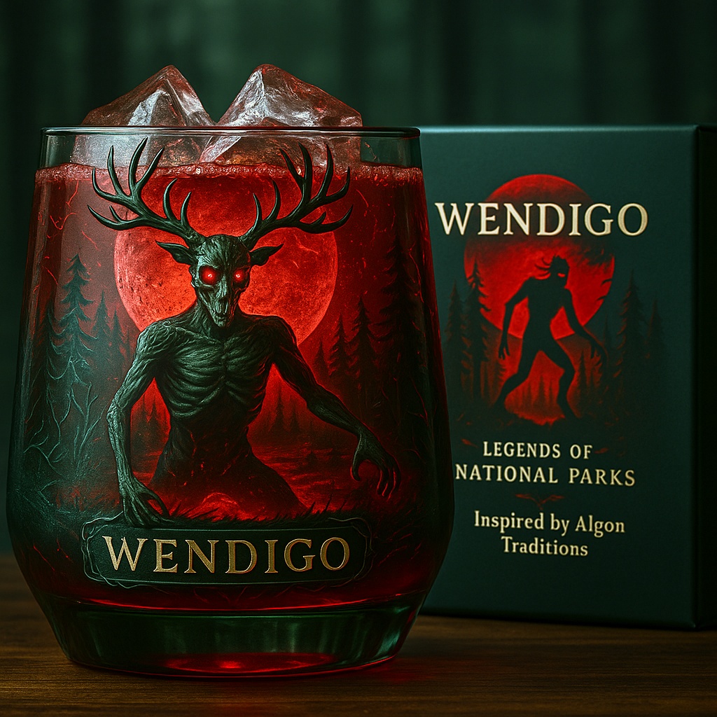 WENDIGO – Legends of National Parks Collector’s Glass