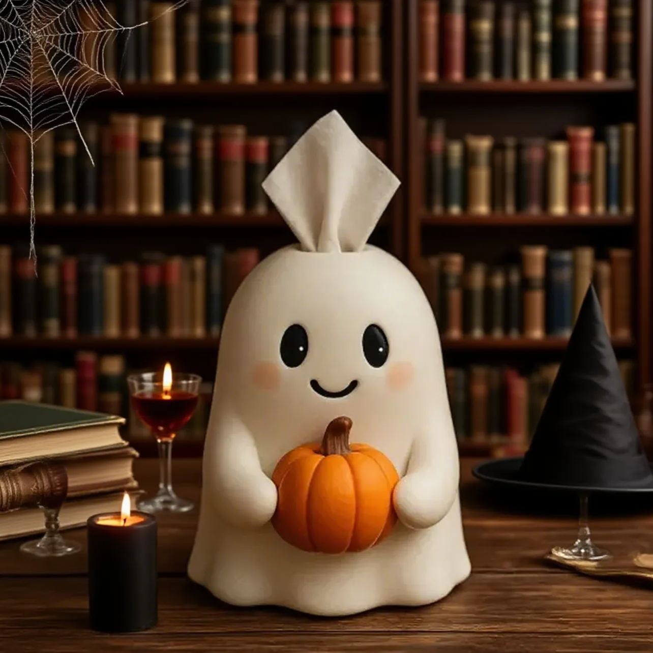 Halloween Ghost Tissue Box Holder