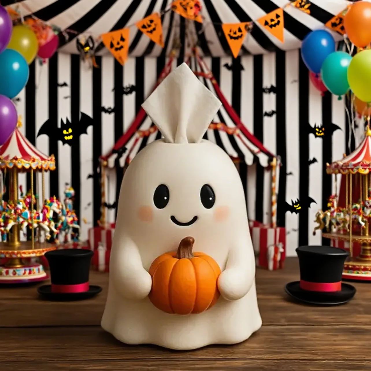 Halloween Ghost Tissue Box Holder