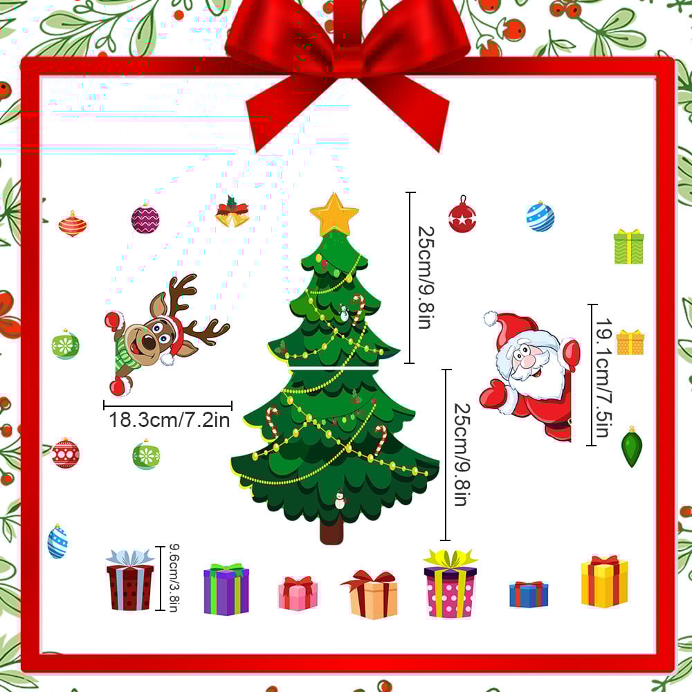 🎅 Christmas Themed Magnetic Sticker