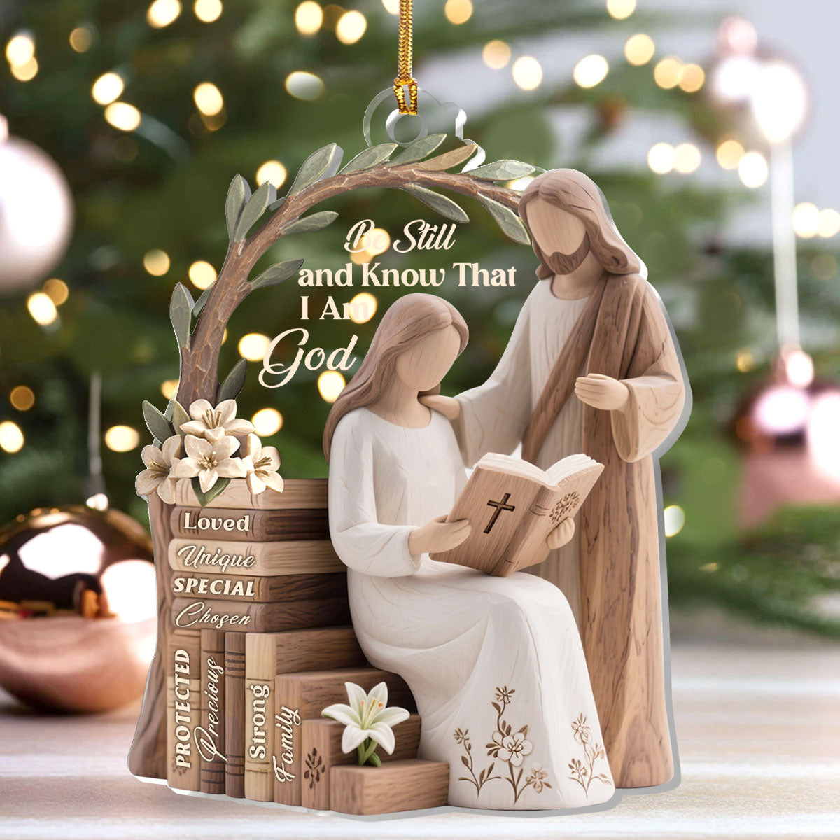 Be Still And Know That I Am God  Ornament