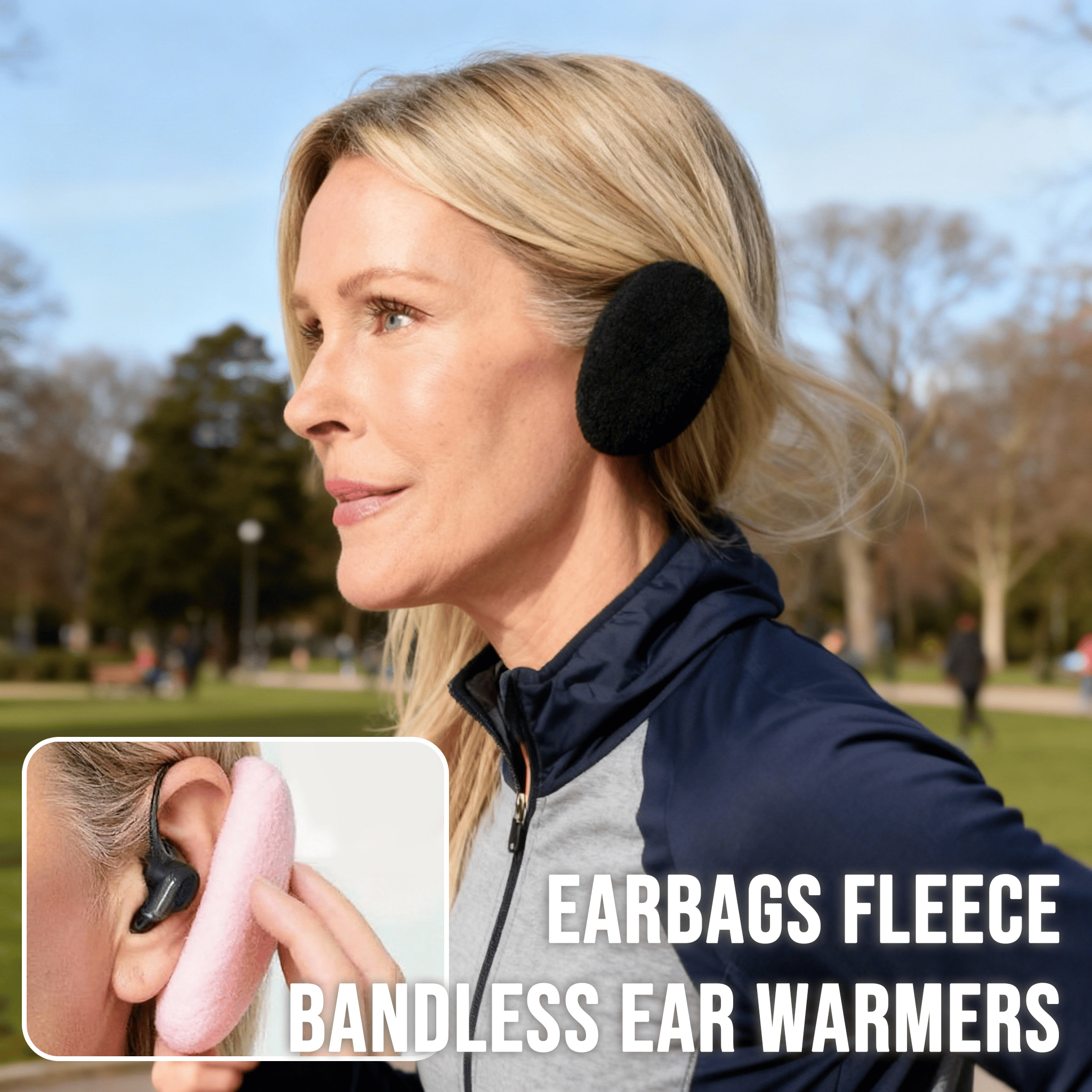 ❄️Bandless Ear Muffs Unisex for Winter Outdoors