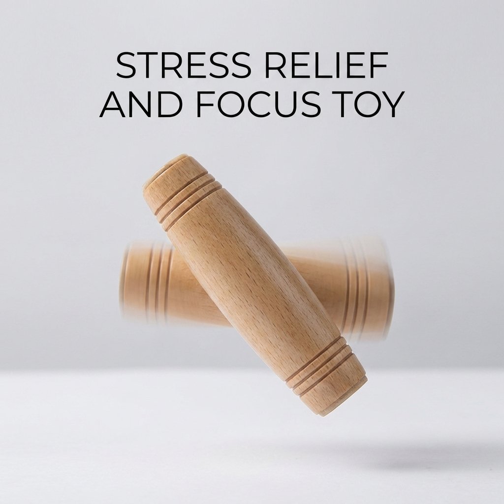 🌀 Wood + Balance + Rebound – The Quiet Fidget Toy That Actually Feels Good 🪵💚