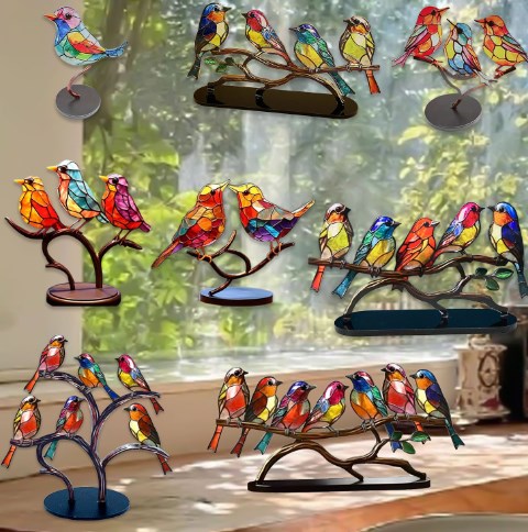 Bird Desk Ornament