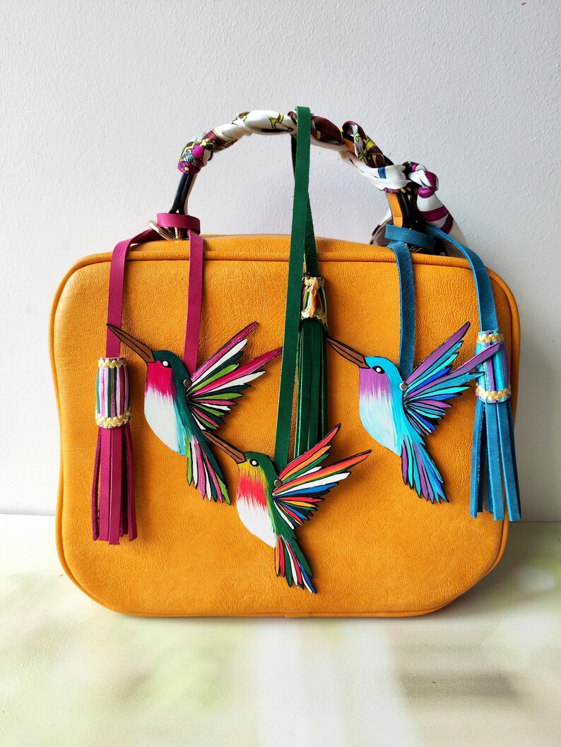 🎁Hummingbird Bag Charm (One-of-a-kind Gift)🎁