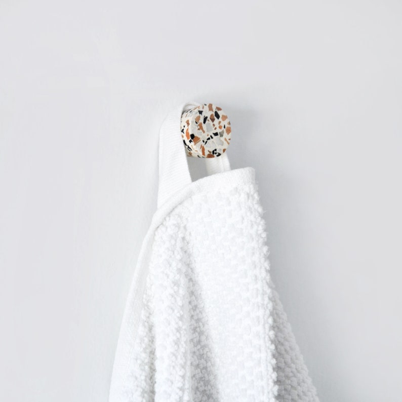 Round Terrazzo Wall Hook