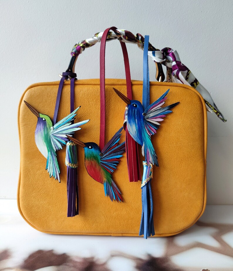 🎁Hummingbird Bag Charm (One-of-a-kind Gift)🎁