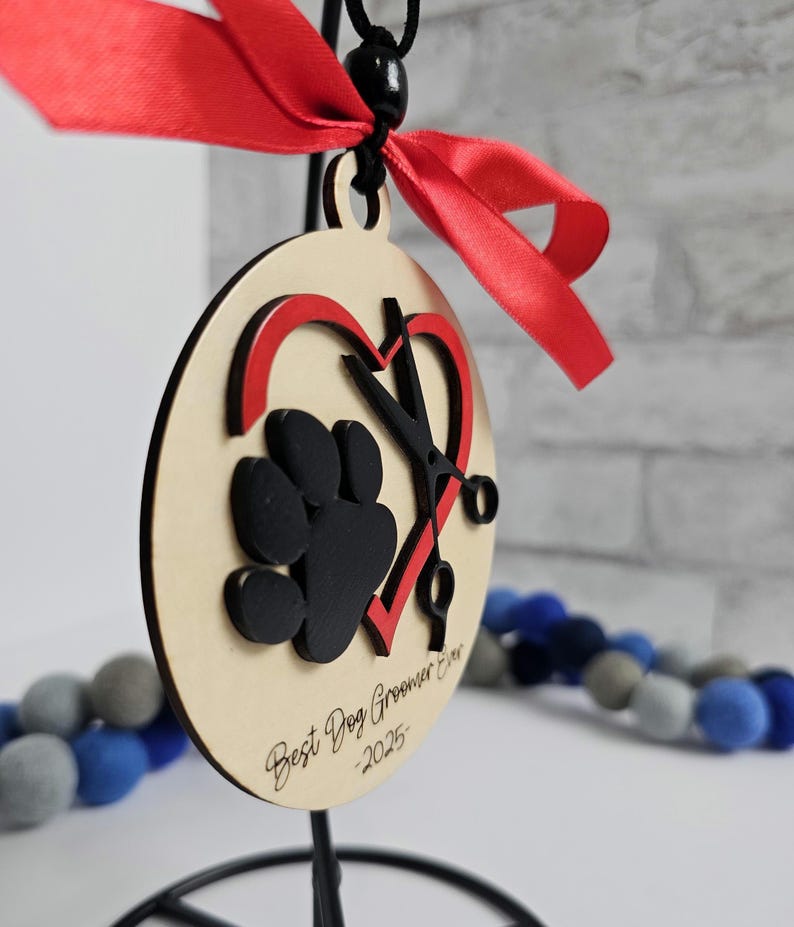 Best Dog Groomer Ever Ornament 