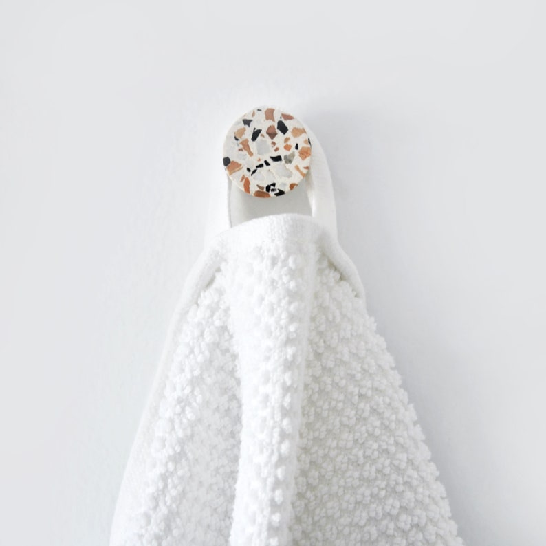 Round Terrazzo Wall Hook