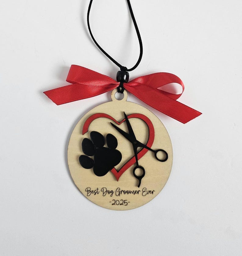 Best Dog Groomer Ever Ornament 