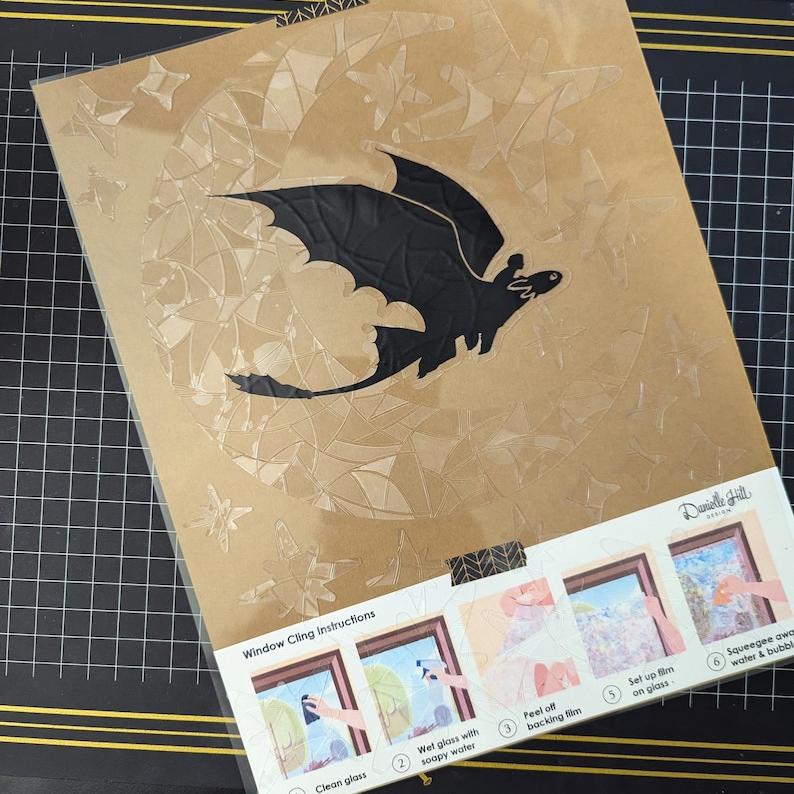 Dragon Sun Catcher Window Sticker