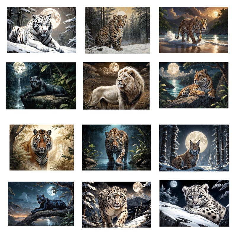 Wild Cat Wall calendars 2026