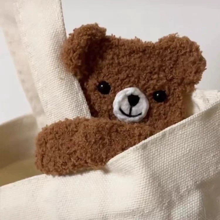 🐻Crochet Handmade Earphone Storage Bag🐨