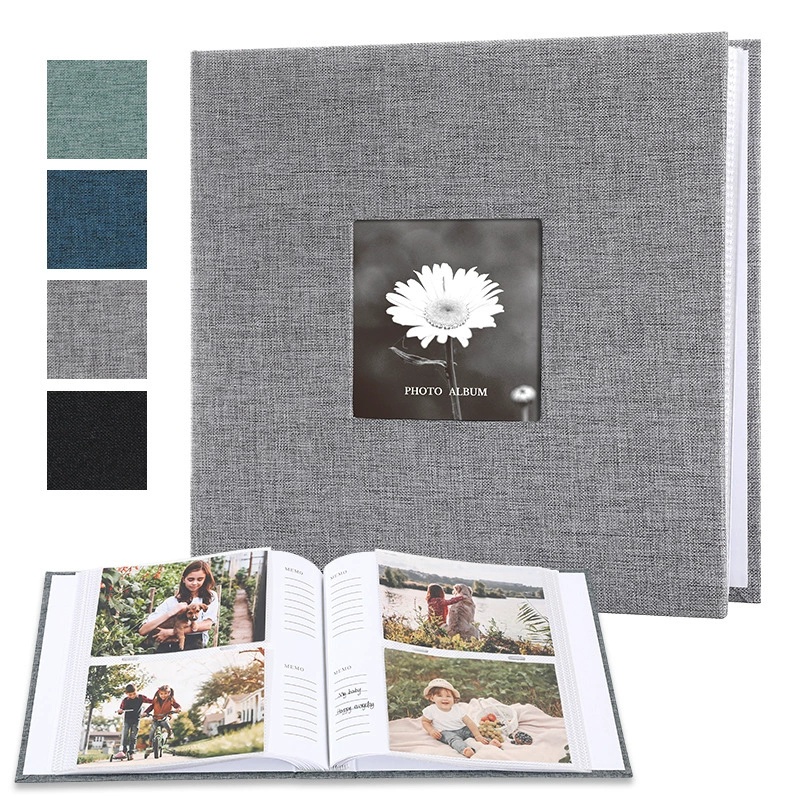 📚4x6 Photo Album with Writing Space