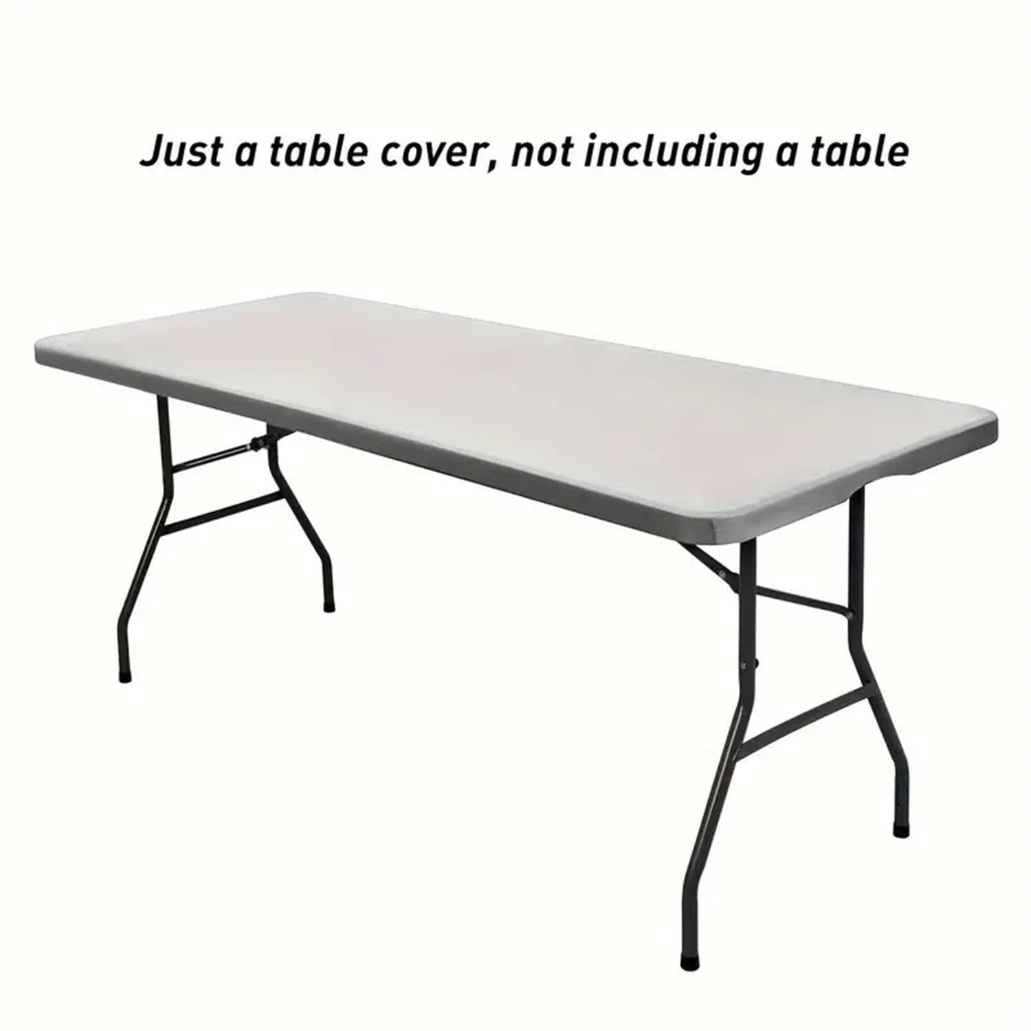 Waterproof Stretch Patio Table Cover – Windproof Elastic Fit for Indoor & Outdoor Use