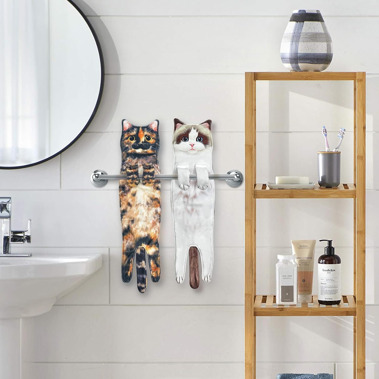 Cute Cat Absorbent Towel